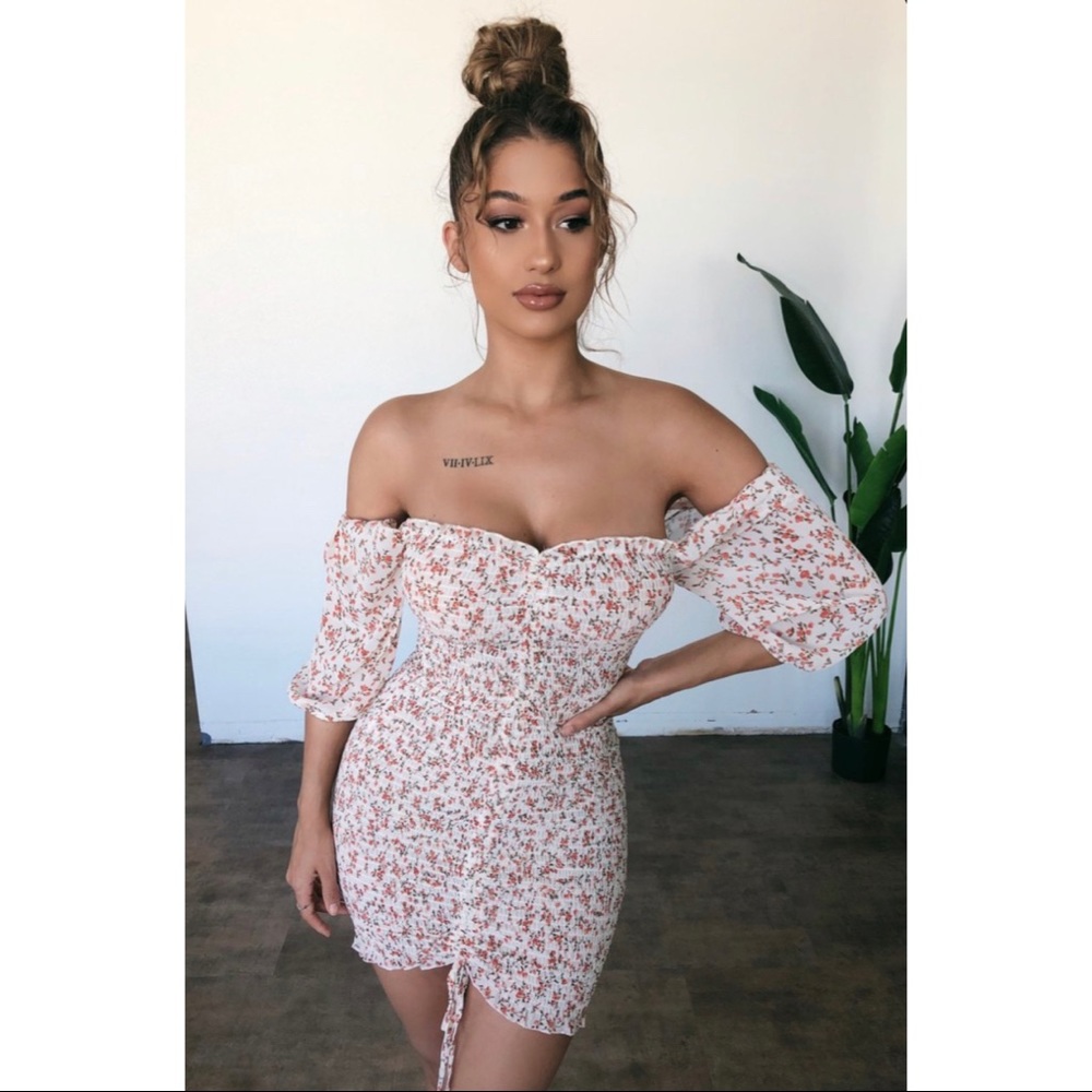 🤍 Floral Print dress 🤍